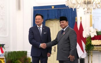 Prabowo dan PM Thailand Komitmen Tingkatkan Perdagangan hingga USD 20 Miliar pada 2030.