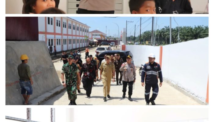 FORKOPIMDA SERDANG BEDAGAI TINJAU SEKOLAH RAKYAT, KAPOLRES SERGAI: POLRI PASTIKAN LINGKUNGAN BELAJAR AMAN DAN KONDUSIF