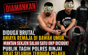 Diduga Brutal Aniaya Remaja di Bawah Umur, Mantan Sekjen Salah Satu OKP Diciduk! Publik Tagih Polres Binjai Sikat Seluruh Terduga Pelaku